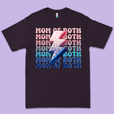 Mom Of Both Boy And Girl Premium Tee Designed By Maliassmallbusiness