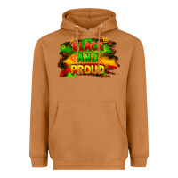 Meerkat black and proud Heavyweight Hoodie - FaDigitalArtStudio