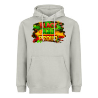 Moon Dust black and proud Heavyweight Hoodie - FaDigitalArtStudio