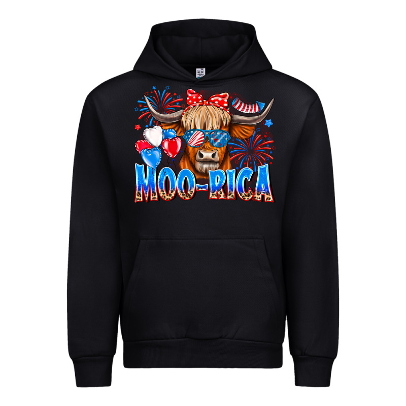 Moo Rica Urban Hoodie by CowhideDigitalArt | Teevron