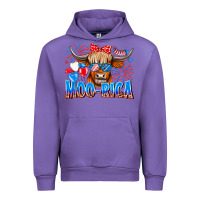 Tulip moo rica Urban Hoodie - CowhideDigitalArt