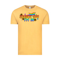 Vintage Mustard Sounds Gay I'm in Pride LGBTQ Vintage Tee - BundleAndBundleShop