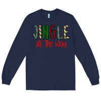 Navy Jingle All The Way Long Sleeve Tee - Bettercallsaul