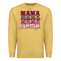 Antique Gold Mama mama mama mama Mother's Day Premium Sweatshirt - FaDigitalArtStudio