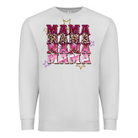 Dove Grey Mama mama mama mama Mother's Day Premium Sweatshirt - FaDigitalArtStudio
