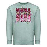 Seafoam Mama mama mama mama Mother's Day Premium Sweatshirt - FaDigitalArtStudio