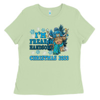 Matcha im freakin freezin christmas 2023 Ladies Tee - NancyCooperArtShop