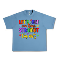 Pebble Blue celebrate pride with colorful text Urban Heavy Tee - LillyAllenDesigns