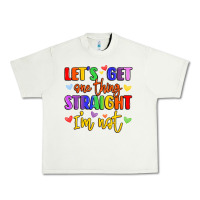 Pistachio celebrate pride with colorful text Urban Heavy Tee - LillyAllenDesigns