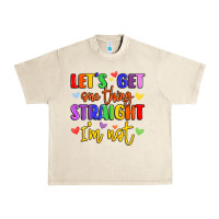 Sandshell celebrate pride with colorful text Urban Heavy Tee - LillyAllenDesigns