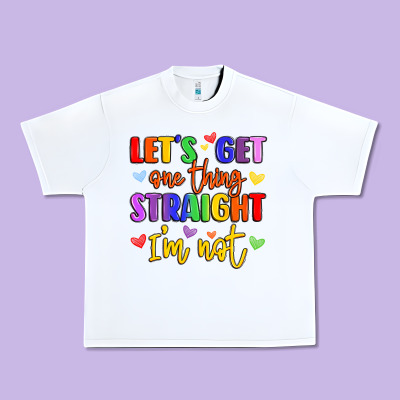 Celebrate Pride With Colorful Text Urban Heavy Tee Designed By Lillyallendesigns