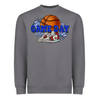 Storm Game day Basketball Heavyweight Sweatshirt - NancyCooperArtShop