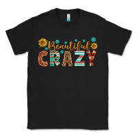Black Western Beautiful Crazy Classic Tee - BundleAndBundleShop