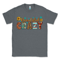 Charcoal Heather Western Beautiful Crazy Classic Tee - BundleAndBundleShop