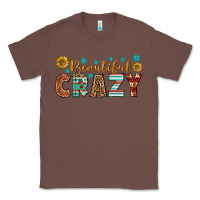 Chestnut Western Beautiful Crazy Classic Tee - BundleAndBundleShop