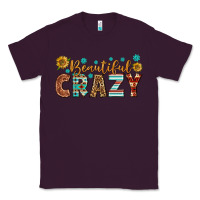 Plum Western Beautiful Crazy Classic Tee - BundleAndBundleShop