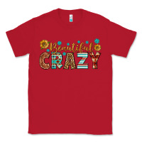 Red Western Beautiful Crazy Classic Tee - BundleAndBundleShop