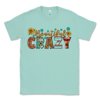 Seafoam Western Beautiful Crazy Classic Tee - BundleAndBundleShop