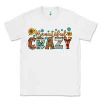 White Western Beautiful Crazy Classic Tee - BundleAndBundleShop
