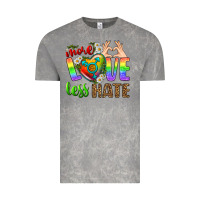Cloud Rock More Love Less Hate LGBTQ Vintage Tee - BundleAndBundleShop