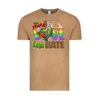 Vintage Camel More Love Less Hate LGBTQ Vintage Tee - BundleAndBundleShop