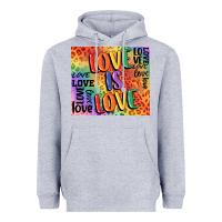 Pride Love Is Love Heavyweight Hoodie | Teevron