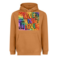 Meerkat Pride love is love Heavyweight Hoodie - FaDigitalArtStudio