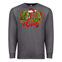 Charcoal Heather Christmas Nana Claus Mother's Day Premium Sweatshirt - FaDigitalArtStudio
