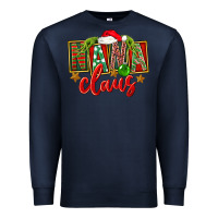 Navy Christmas Nana Claus Mother's Day Premium Sweatshirt - FaDigitalArtStudio