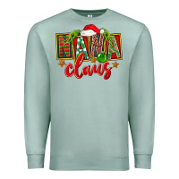 Seafoam Christmas Nana Claus Mother's Day Premium Sweatshirt - FaDigitalArtStudio