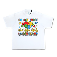 White puzzle heart inclusivity message Urban Heavy Tee - LillyAllenDesigns