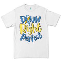 White down right perfect Premium Tee - MaliasSmallBusiness
