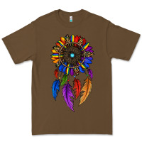 Cacao pride sunflower dreamcatcher Premium Tee - JahusDesignShop