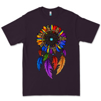 Plum pride sunflower dreamcatcher Premium Tee - JahusDesignShop