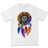White pride sunflower dreamcatcher Premium Tee - JahusDesignShop