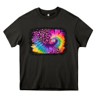 Asphalt tie dye leopard glitter background Heavy Core Tee - Jasminsmagicworld