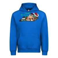Cobalt merry christmas y'all kentucky Urban Hoodie - CowhideDigitalArt