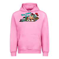 Fuchsia Pink merry christmas y'all kentucky Urban Hoodie - CowhideDigitalArt