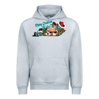 Heather Grey merry christmas y'all kentucky Urban Hoodie - CowhideDigitalArt