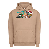 Pigment Burro merry christmas y'all kentucky Urban Hoodie - CowhideDigitalArt