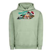 Pigment Oil Green merry christmas y'all kentucky Urban Hoodie - CowhideDigitalArt