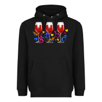 Black pride wine cups Heavyweight Hoodie - FaDigitalArtStudio
