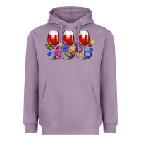 Lavender pride wine cups Heavyweight Hoodie - FaDigitalArtStudio