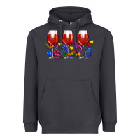 Smoke pride wine cups Heavyweight Hoodie - FaDigitalArtStudio