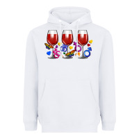White pride wine cups Heavyweight Hoodie - FaDigitalArtStudio