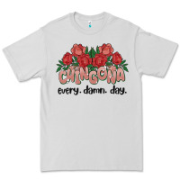 Dove Grey chingona every damn day Premium Tee - MaliasSmallBusiness