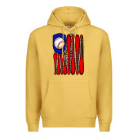 Antique Gold leopard baseball flag Premium Hoodie - JahusDesignShop