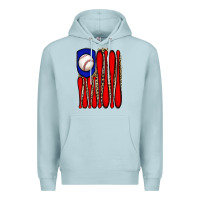 Blue Mist leopard baseball flag Premium Hoodie - JahusDesignShop