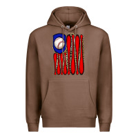 Chestnut leopard baseball flag Premium Hoodie - JahusDesignShop