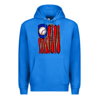True Royal leopard baseball flag Premium Hoodie - JahusDesignShop